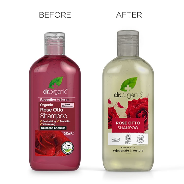 Dr Organic Rose Otto Shampoo 265ml